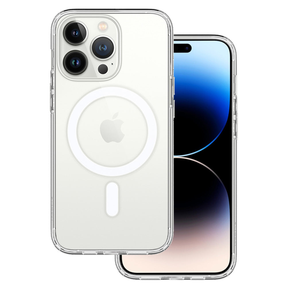 Husa acrilică Magsafe transparentă pentru iPhone 17