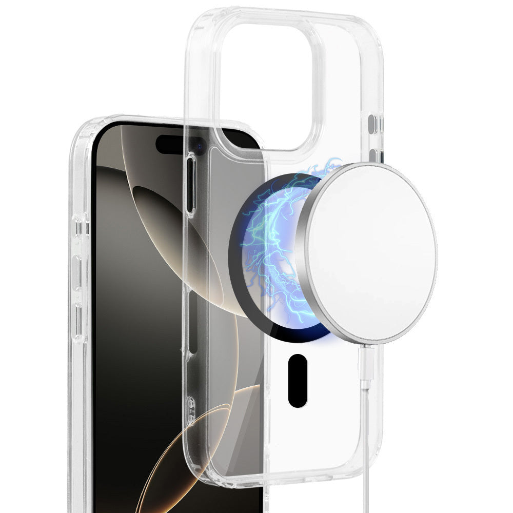 Husă Glossy MagSafe Clear – iPhone 16 Pro Max