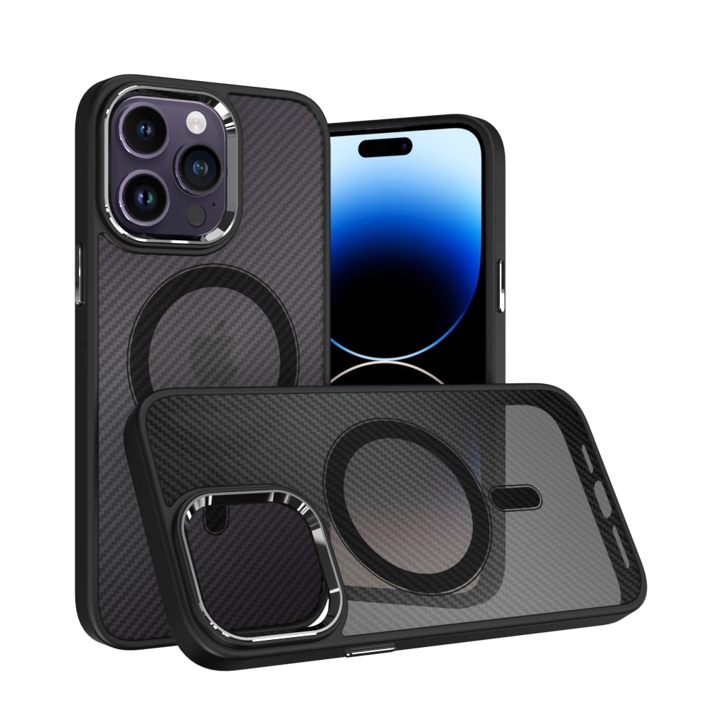 Husă Tel Protect Magnetic Carbon – Protecție Militară și Design Carbon