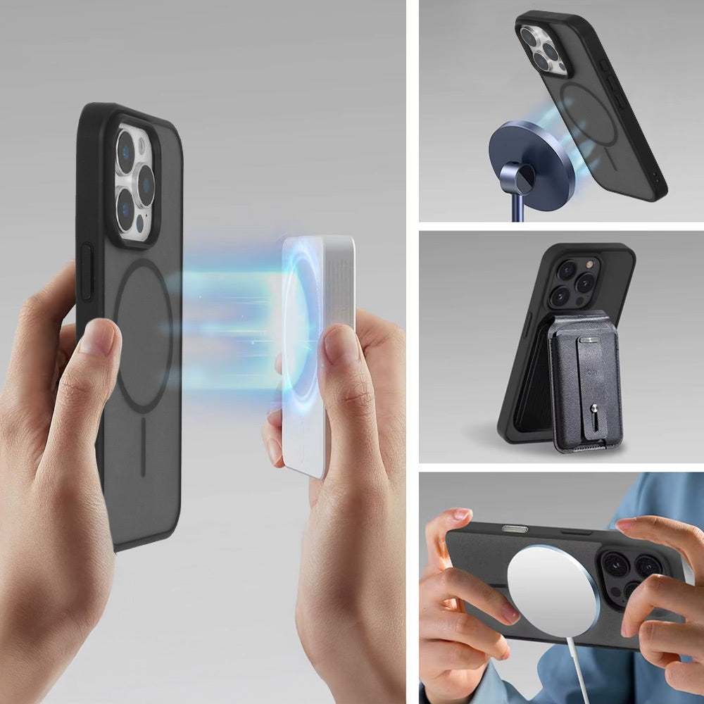 Husă Magmat Slim MagSafe – iPhone 17 Pro Max (Black Edition)